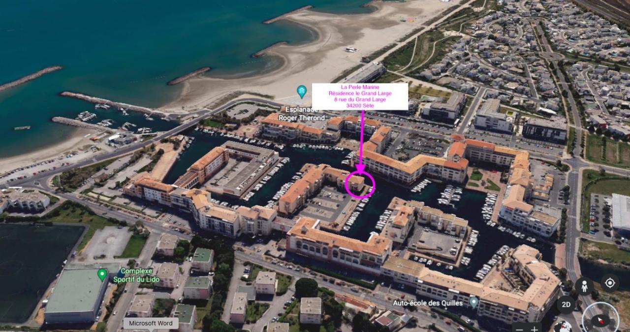 La Perle Marine, Cosy Et Renove, 200 M De La Plage, 1 Chambre, Parking Et Wifi Sète Buitenkant foto