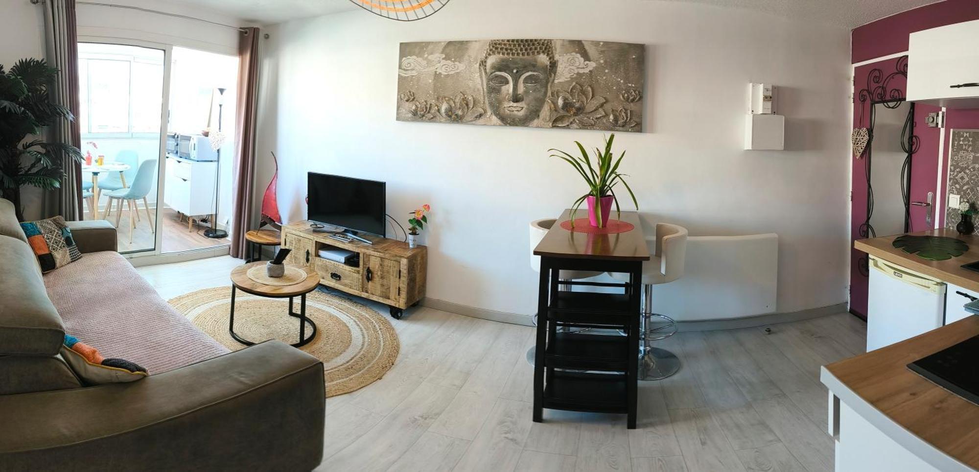 La Perle Marine, Cosy Et Renove, 200 M De La Plage, 1 Chambre, Parking Et Wifi Sète Buitenkant foto